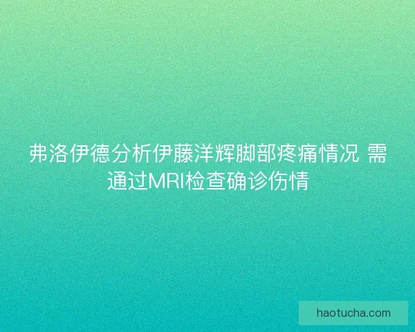 弗洛伊德分析伊藤洋辉脚部疼痛情况 需通过MRI检查确诊伤情